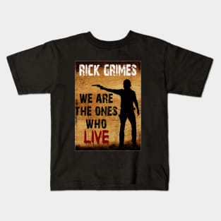 rick grimes Kids T-Shirt